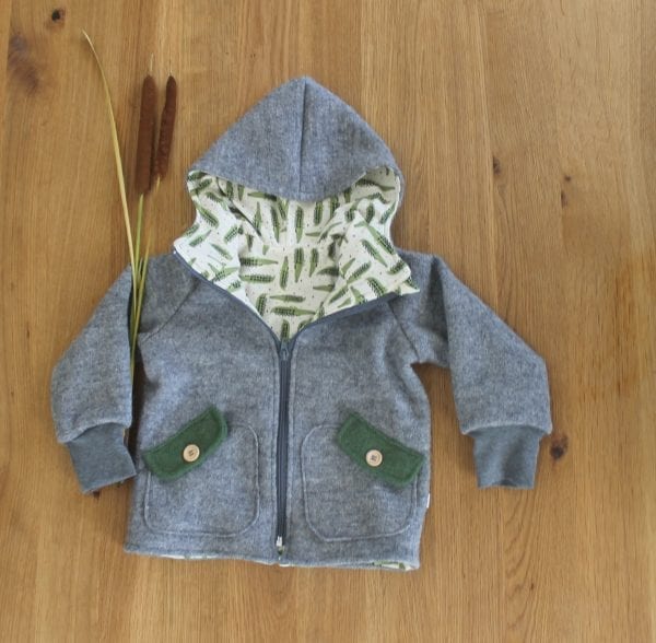 Walkjacke "Kroki" - Gr. 74/80 – Bild 3