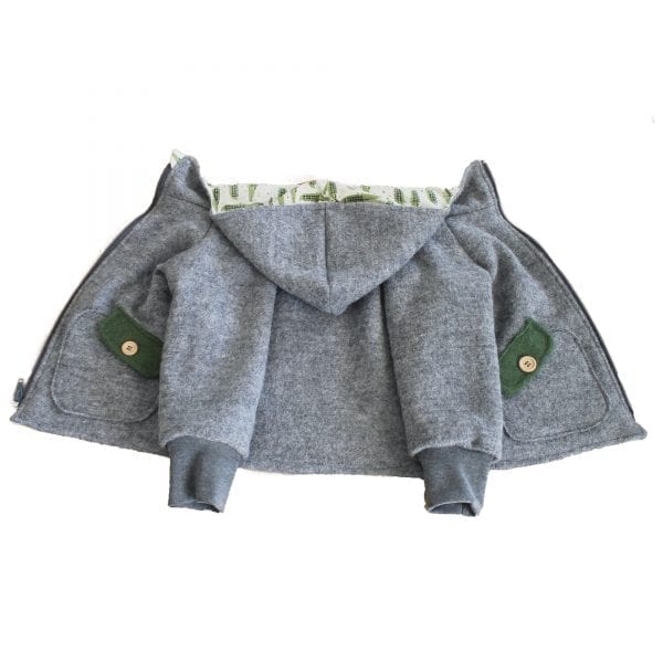 Walkjacke "Kroki" - Gr. 74/80 – Bild 4